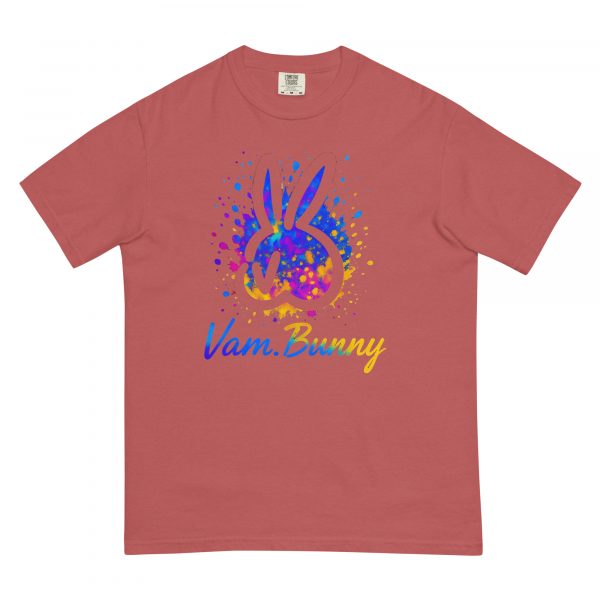 Unisex garment-dyed heavyweight t-shirt - Image 7